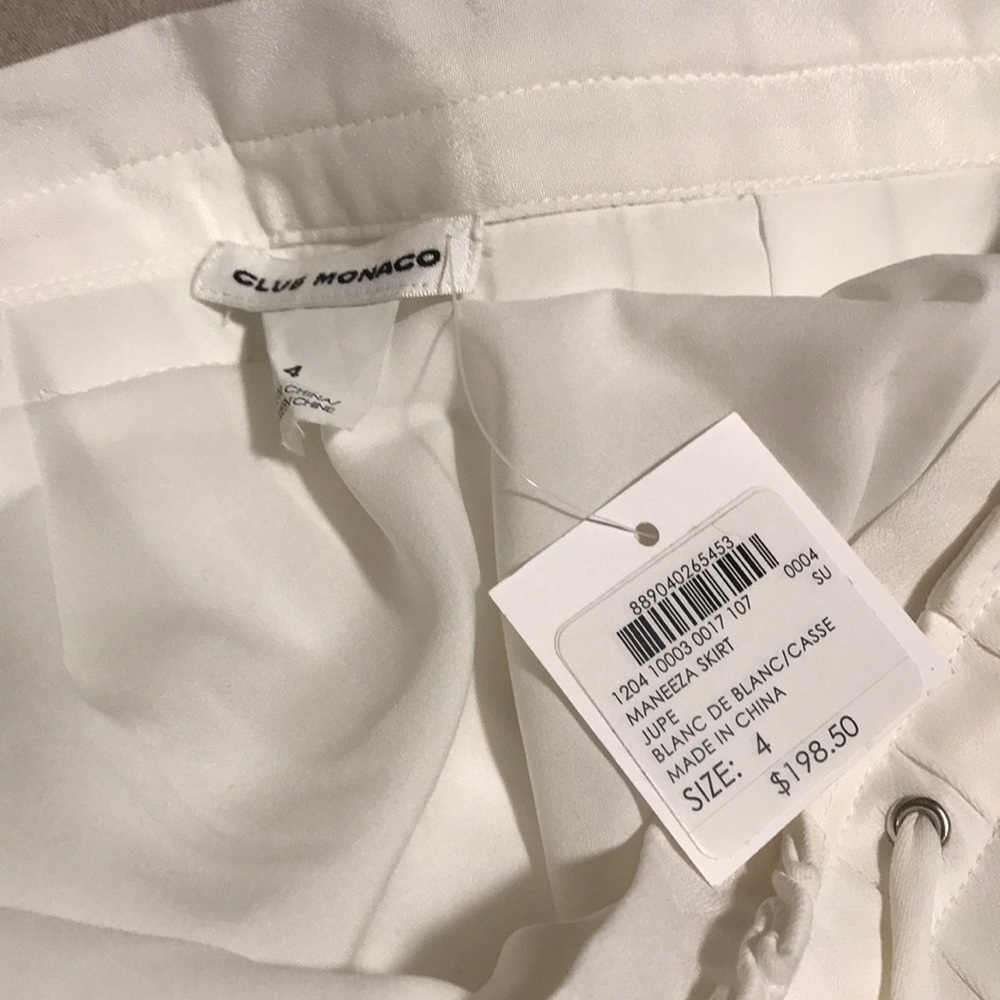 Club Monaco White Skirt - Picture 5 of 5